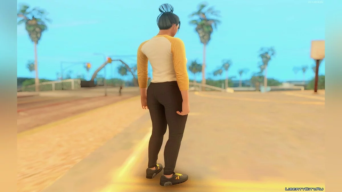 Девушка из GTA Online, DLC "Los Santos Summer Special" / GTA San Andreas