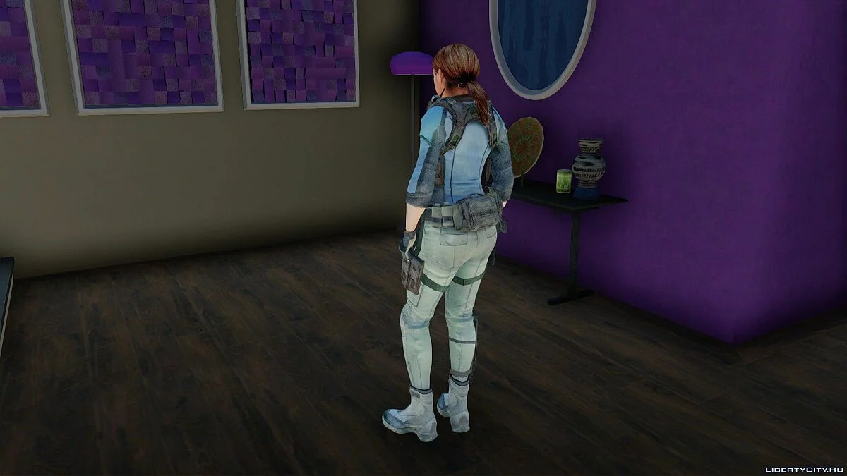 Джилл Валентайн из Resident Evil: Revelations / GTA San Andreas