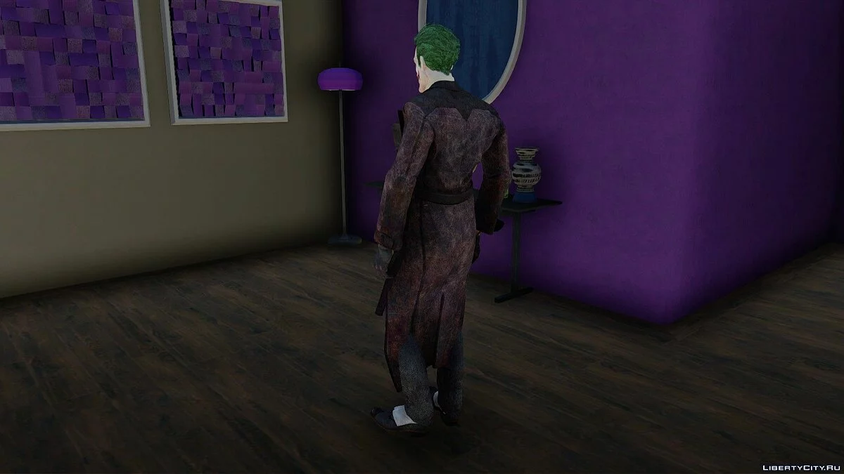 Джокер из Batman Arkham Origins / GTA San Andreas