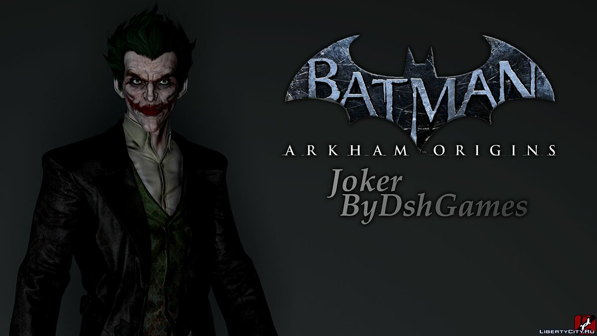 Скачать Джокер из Batman Arkham Origins для GTA San Andreas