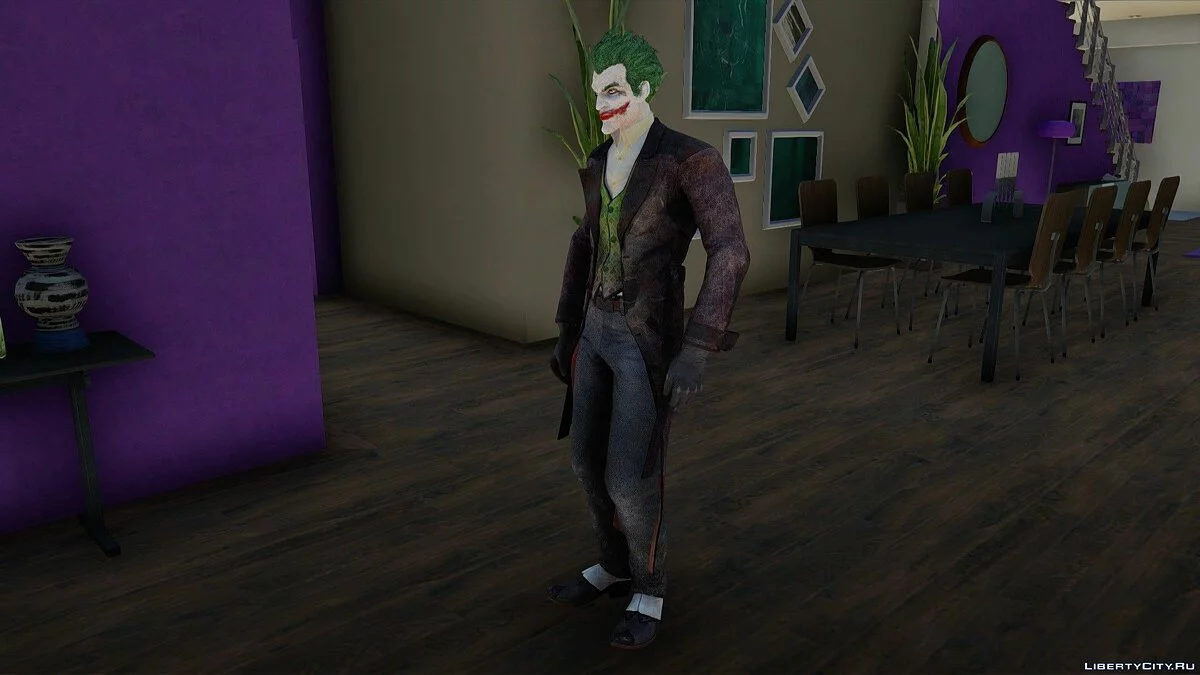 Джокер из Batman Arkham Origins / GTA San Andreas