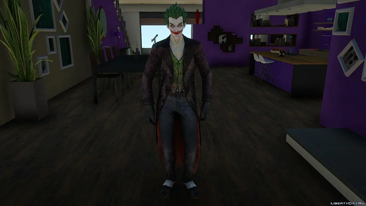 Джокер из Batman Arkham Origins / GTA San Andreas