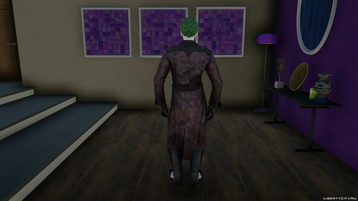 Джокер из Batman Arkham Origins / GTA San Andreas