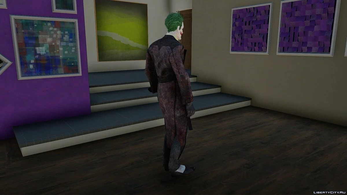 Джокер из Batman Arkham Origins / GTA San Andreas