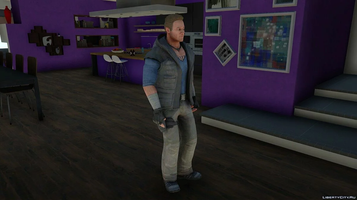Джонни Кейдж из Mortal Kombat X / GTA San Andreas