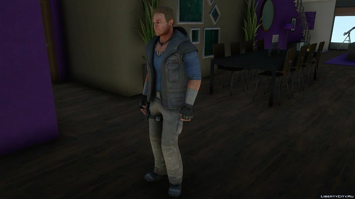 Джонни Кейдж из Mortal Kombat X / GTA San Andreas