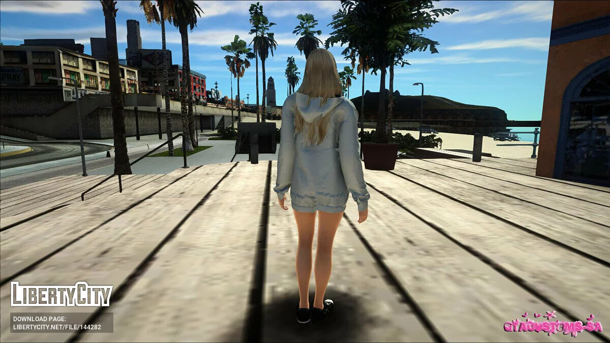 Хелена Дуглас в повседневной одежде v32 / GTA San Andreas