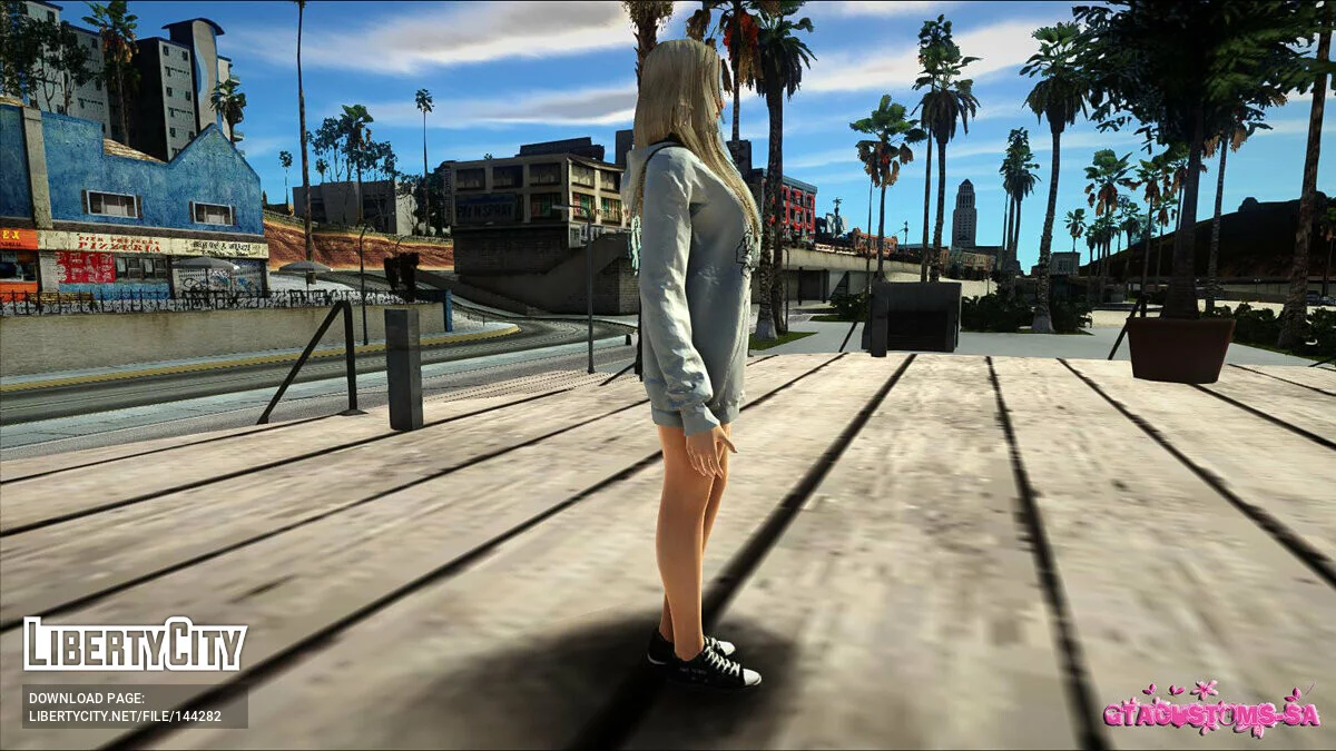 Хелена Дуглас в повседневной одежде v32 / GTA San Andreas