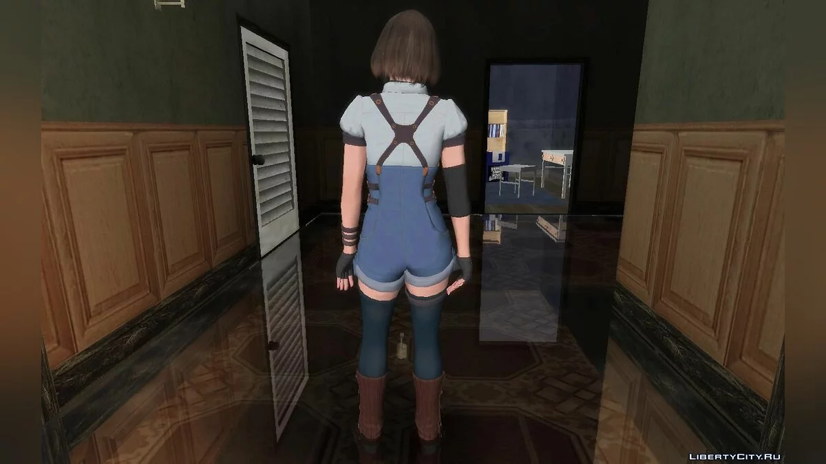 Хитоми в костюме из DOA6 / GTA San Andreas