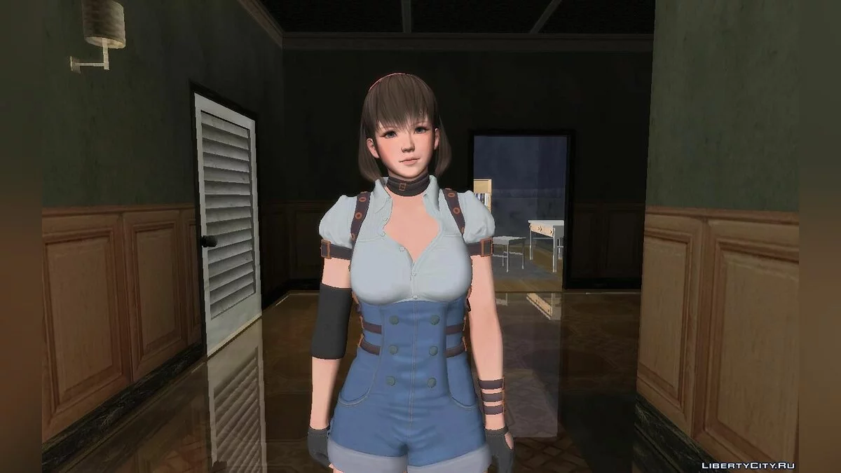 Хитоми в костюме из DOA6 / GTA San Andreas