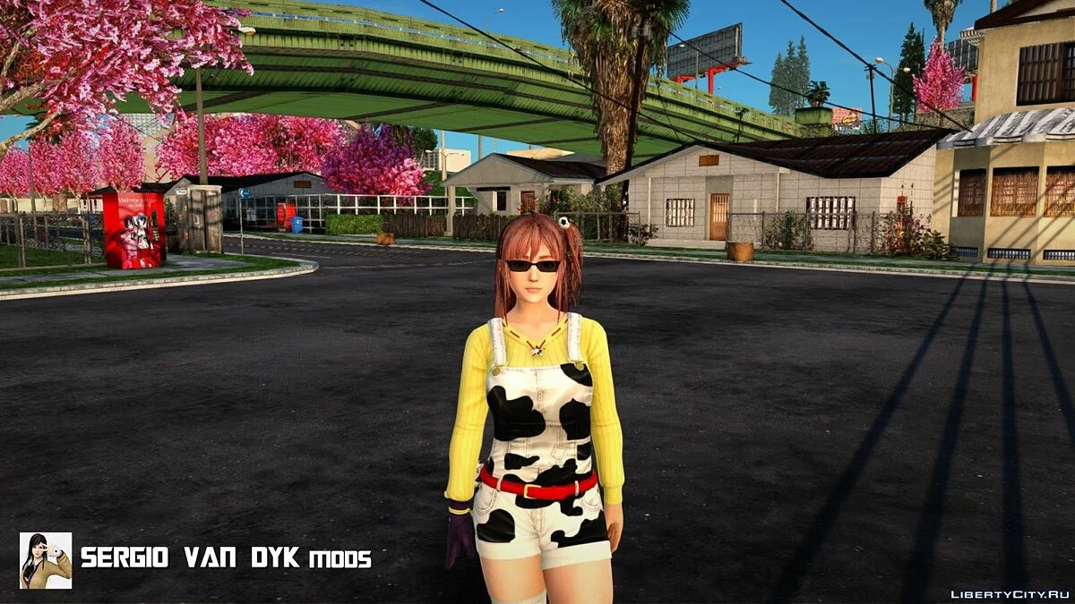 Хонока в костюме ковбоя  / GTA San Andreas