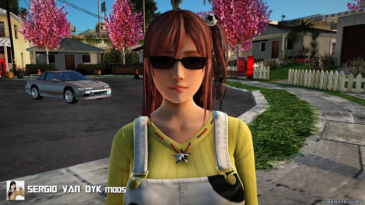 Скачать Хонока в костюме ковбоя для GTA San Andreas