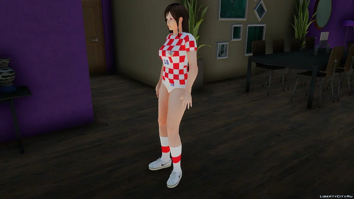 Кокоро в форме сборной Хорватии по футболу / GTA San Andreas