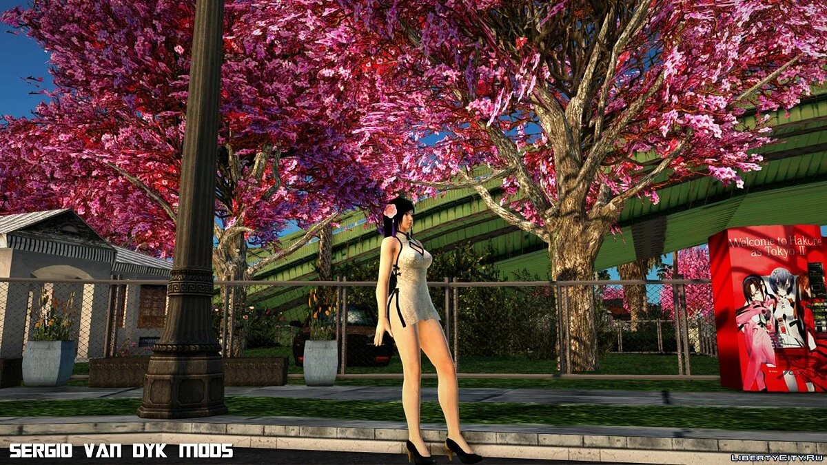 Кокоро в мандариновом платье / GTA San Andreas