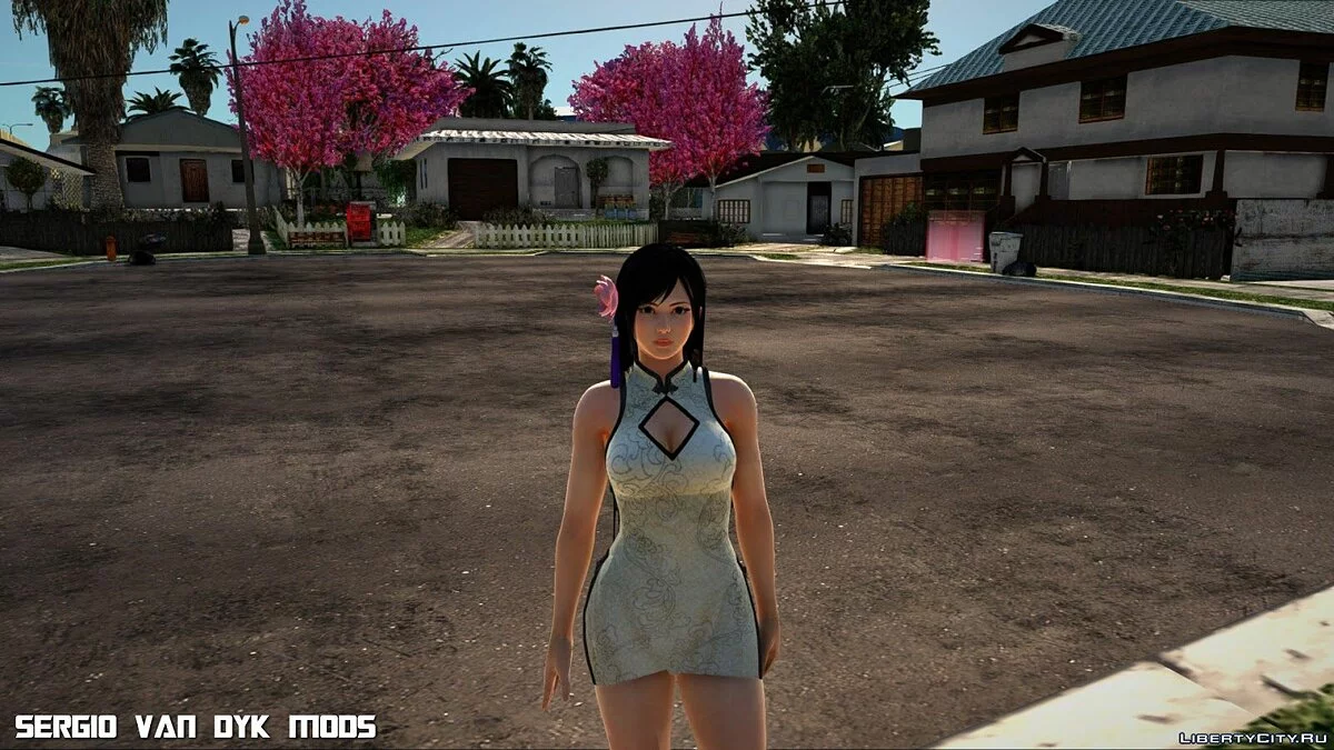 Кокоро в мандариновом платье / GTA San Andreas