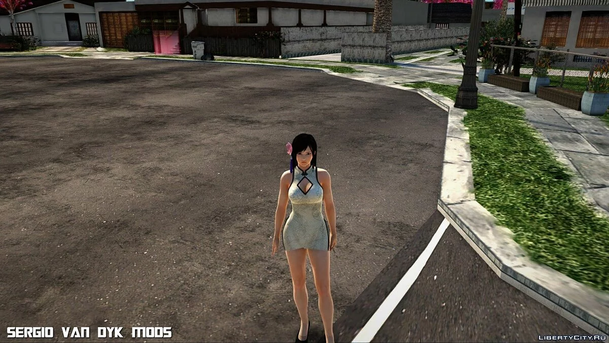 Кокоро в мандариновом платье / GTA San Andreas