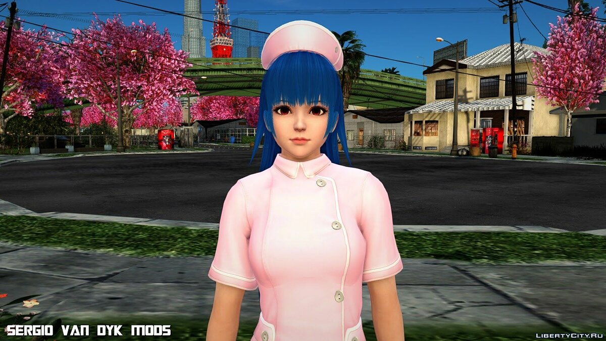 Скачать Кула медсестра из DOA6 для GTA San Andreas