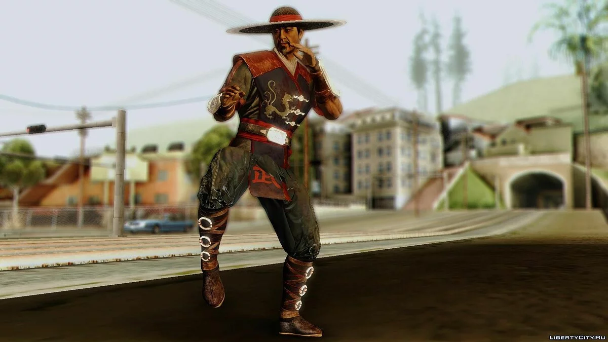 Кунг Лао из Mortal Kombat X / GTA San Andreas