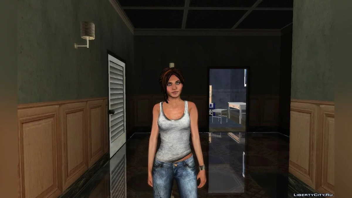 Мила Белова из NFS The Run / GTA San Andreas