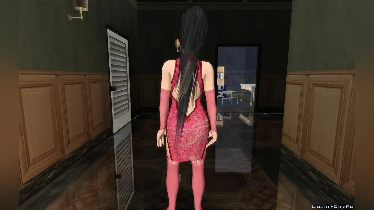 Момиджи в мандариновом платье из DOA5LR  / GTA San Andreas