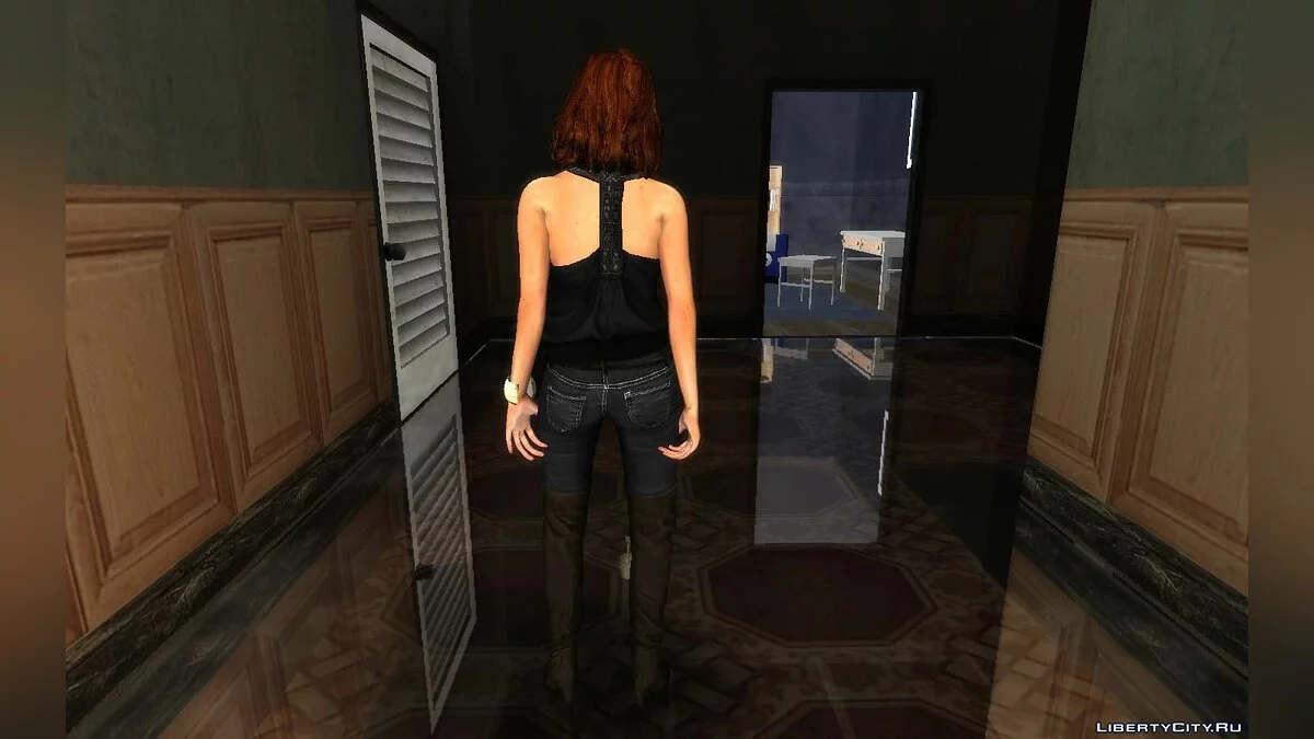 Никки Блейк из NFS The Run / GTA San Andreas
