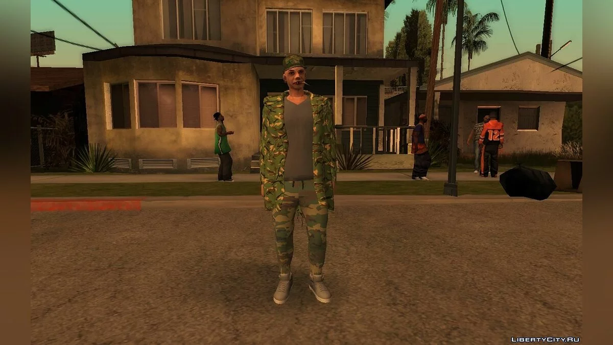 Новый скин Cwmyhb1 - Уличный стиль V8 / GTA San Andreas