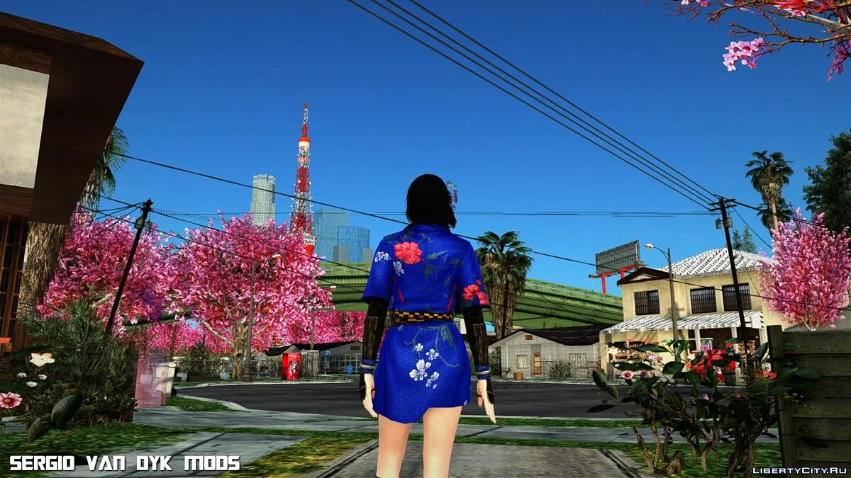 Окацу из Nioh V2 / GTA San Andreas