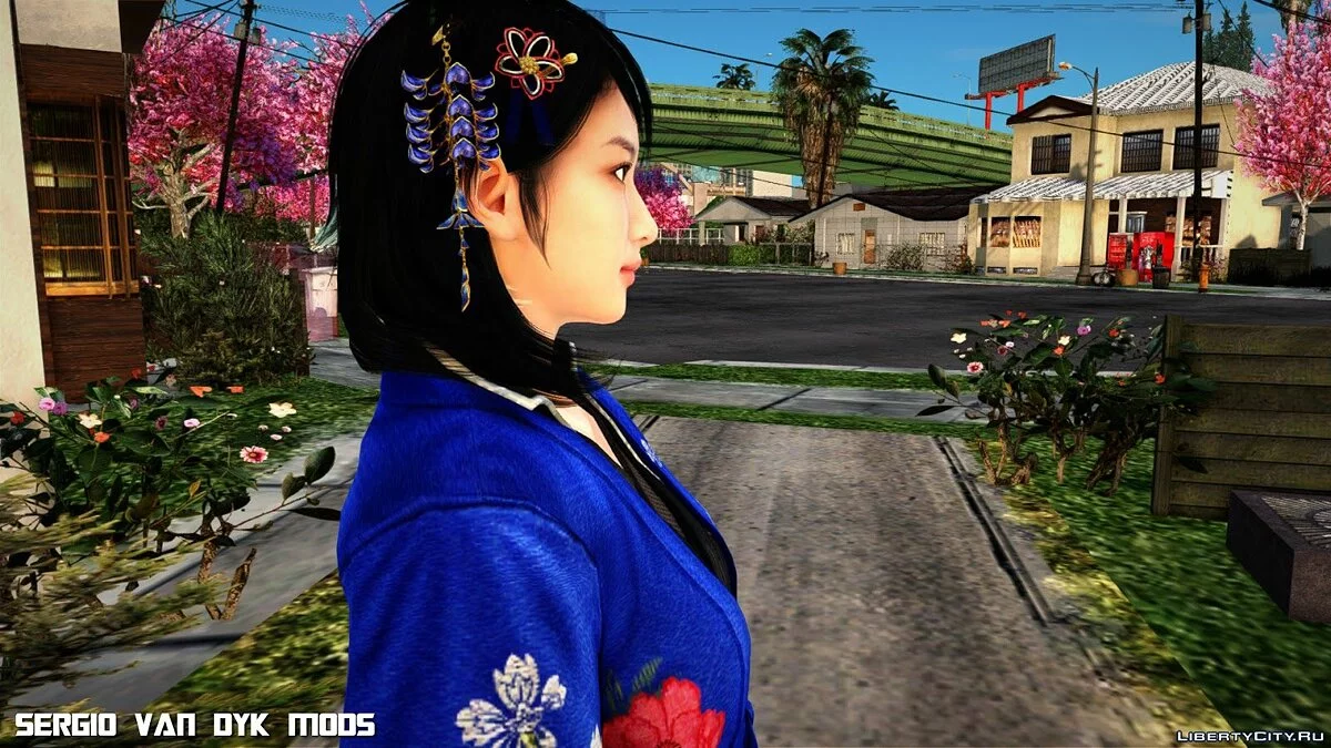Окацу из Nioh V2 / GTA San Andreas