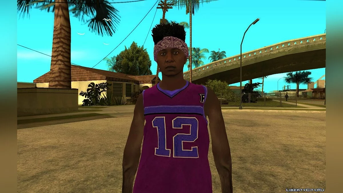 Рандомный скин #124 (Одежда Лоурайдеров) / GTA San Andreas
