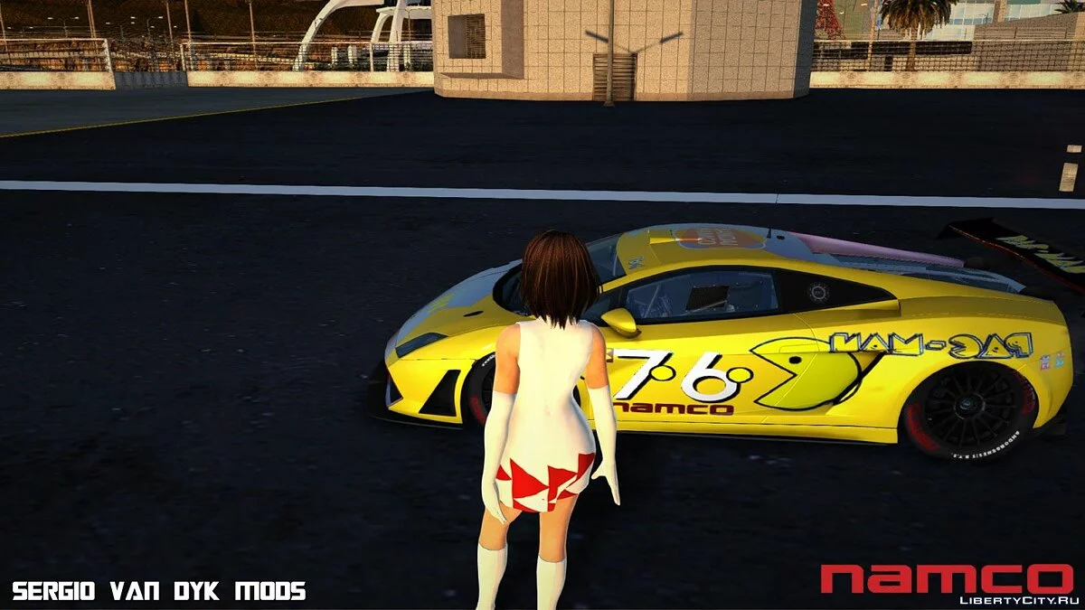 Рейко Нагасе из Race Queen RIDGE RACER TYPE 4 / GTA San Andreas