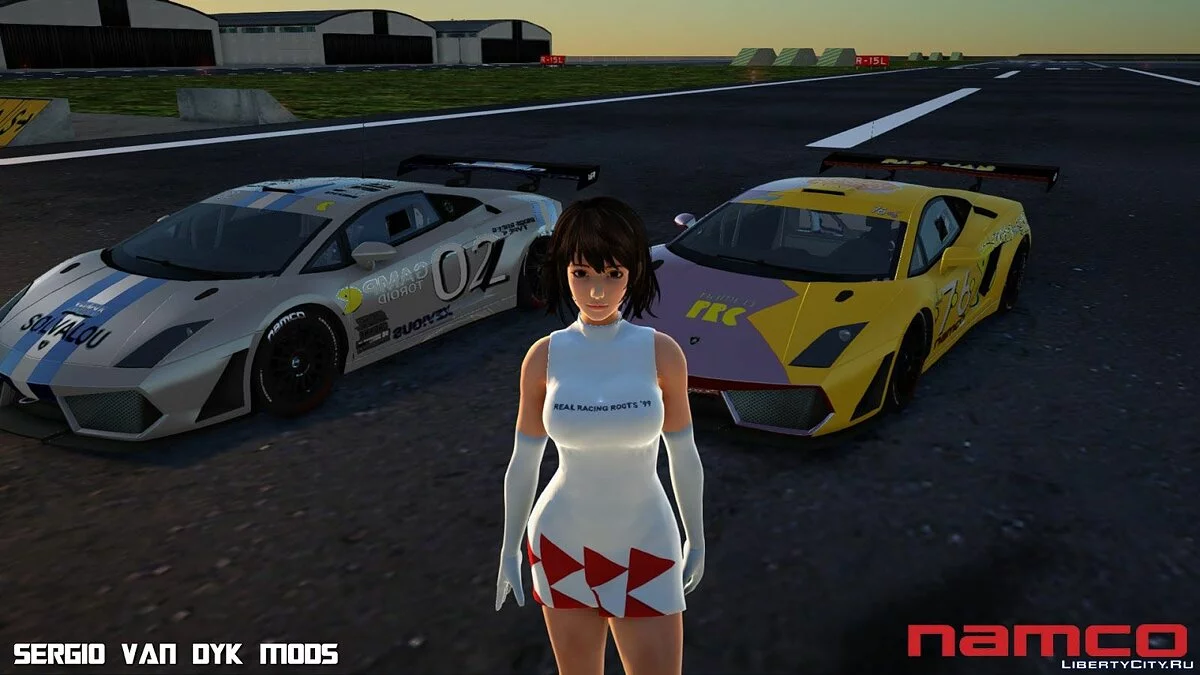 Рейко Нагасе из Race Queen RIDGE RACER TYPE 4 / GTA San Andreas