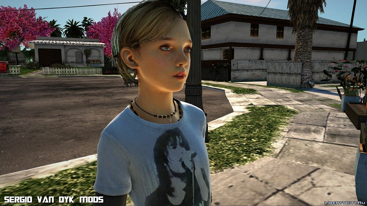 Скачать Сара Миллер из The Last of Us для GTA San Andreas