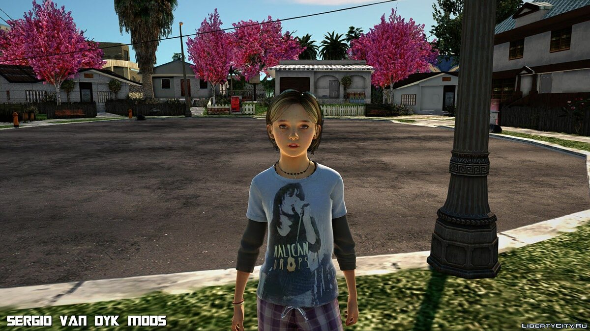 Скачать Сара Миллер из The Last of Us для GTA San Andreas