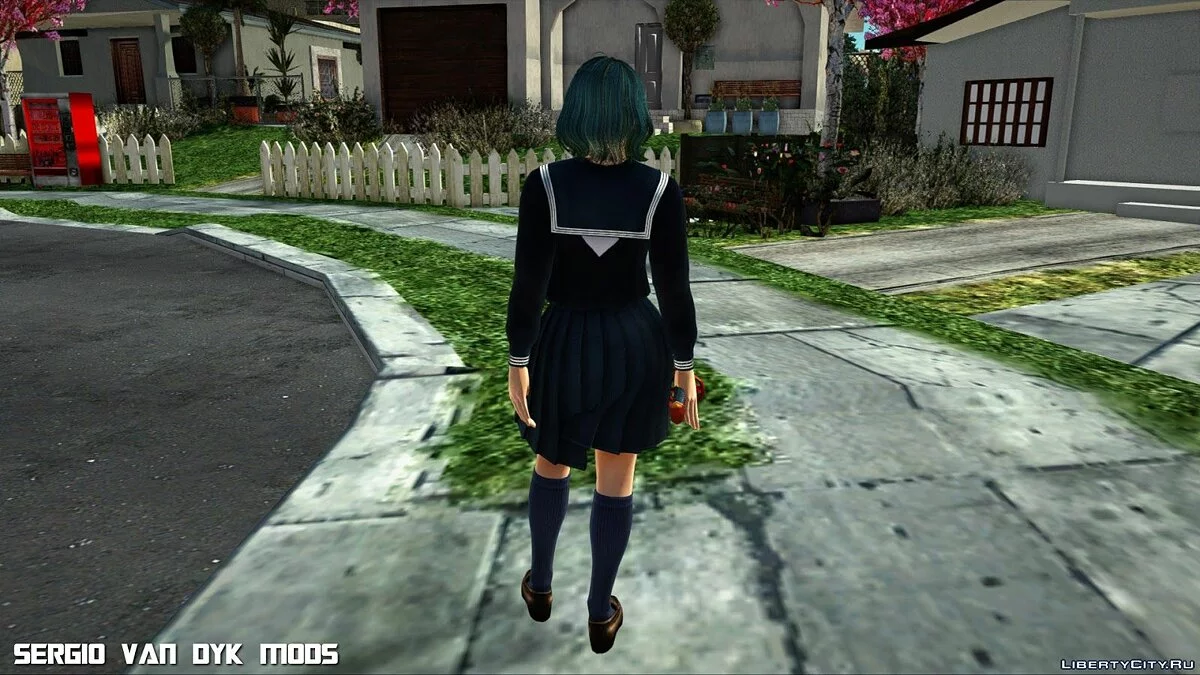 Тамаки в униформе морячки / GTA San Andreas