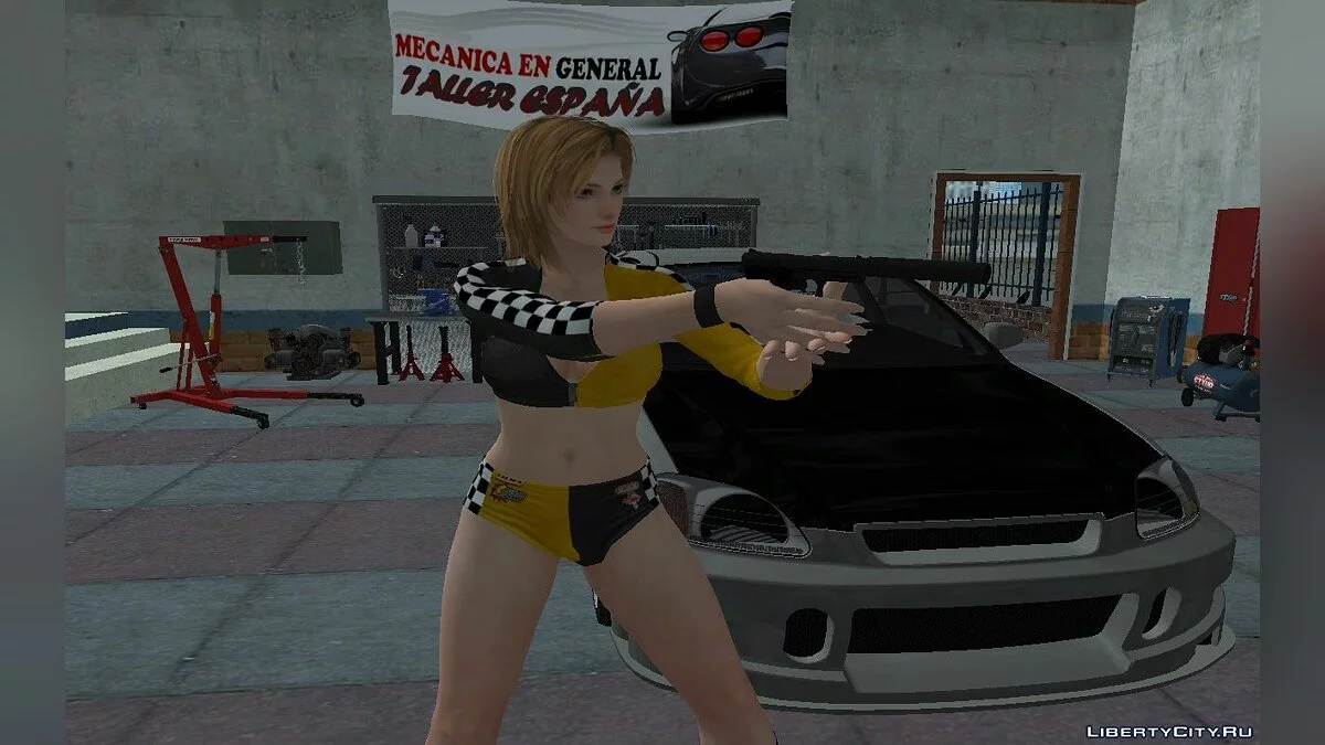 Тина Армстронг в сексуальном костюме  / GTA San Andreas