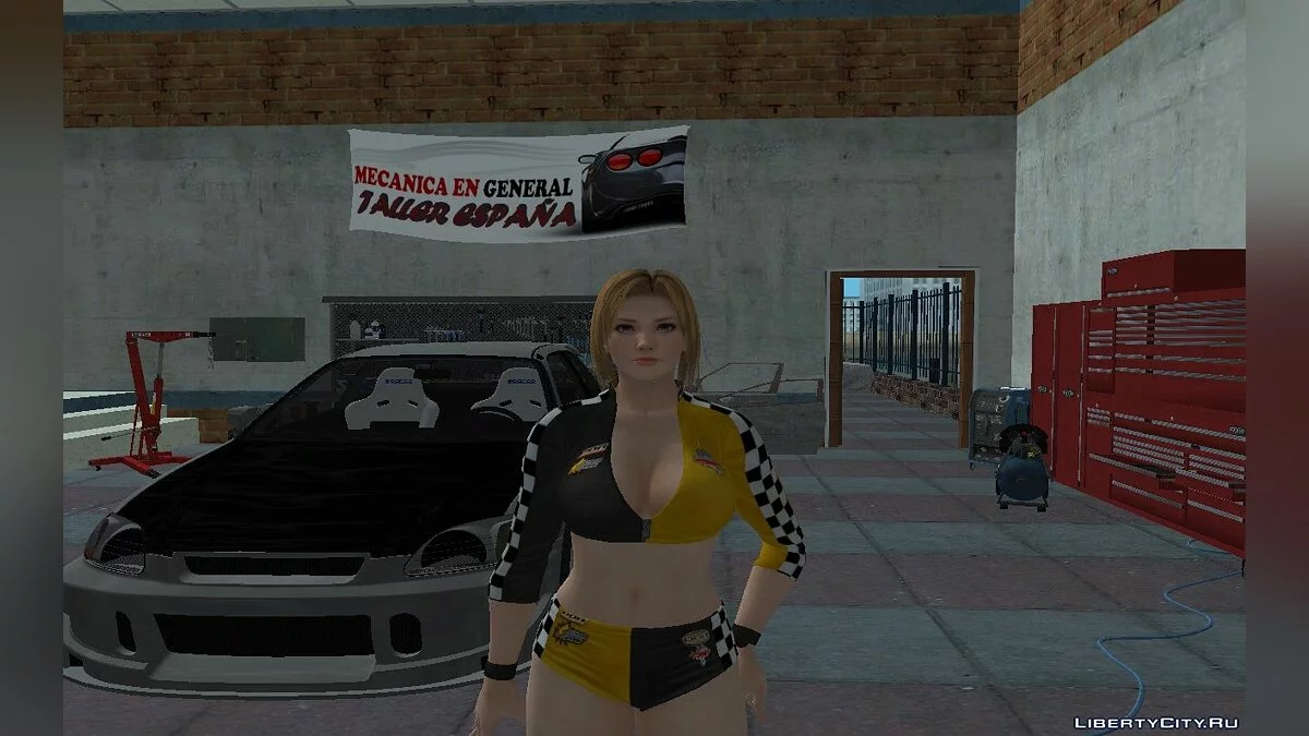 Тина Армстронг в сексуальном костюме  / GTA San Andreas