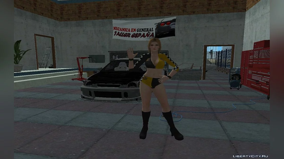 Тина Армстронг в сексуальном костюме  / GTA San Andreas