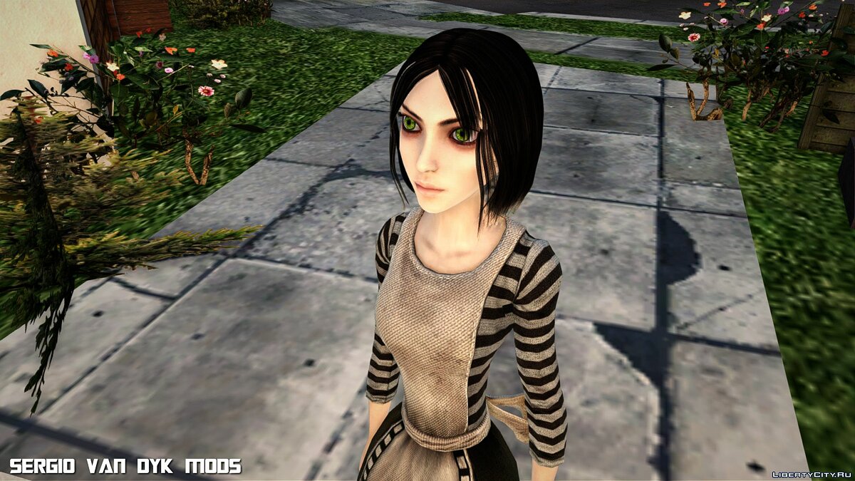 Скачать Алиса Лидделл из Alice Madness Returns London для GTA San Andreas