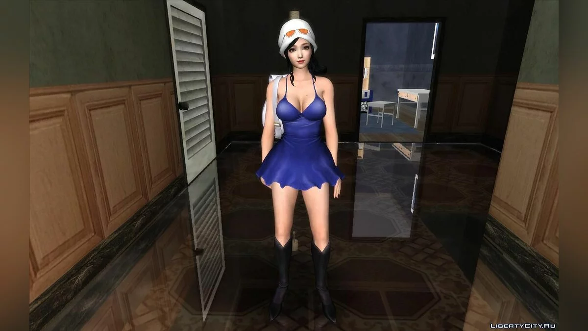 DOA Naotora Ii Nico Robin Dress Style One Piece / GTA San Andreas