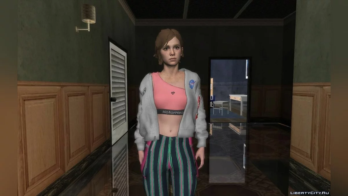 Элли из The Last of US / GTA San Andreas