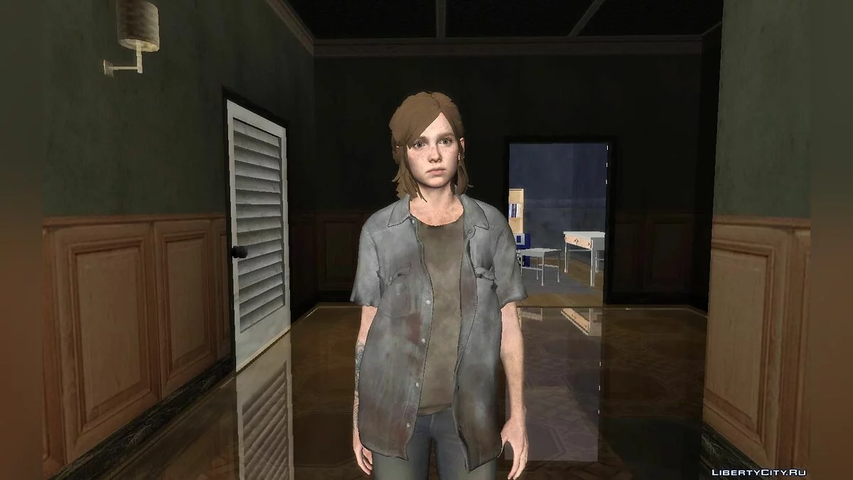 Элли (Сиэтл) из The Last of US 2 / GTA San Andreas