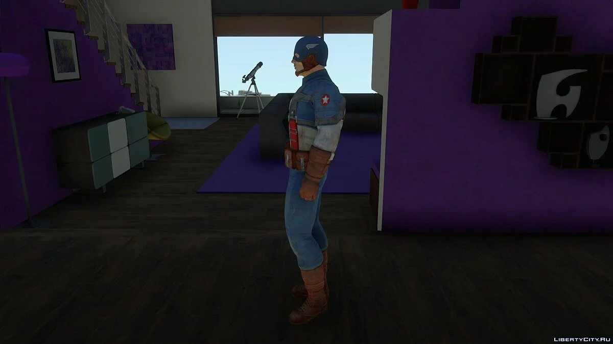 Капитан Америка: Первый мститель / GTA San Andreas