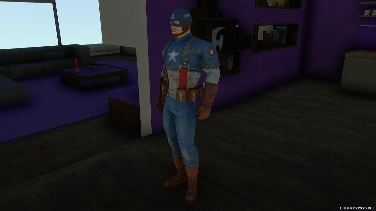 Капитан Америка: Первый мститель / GTA San Andreas