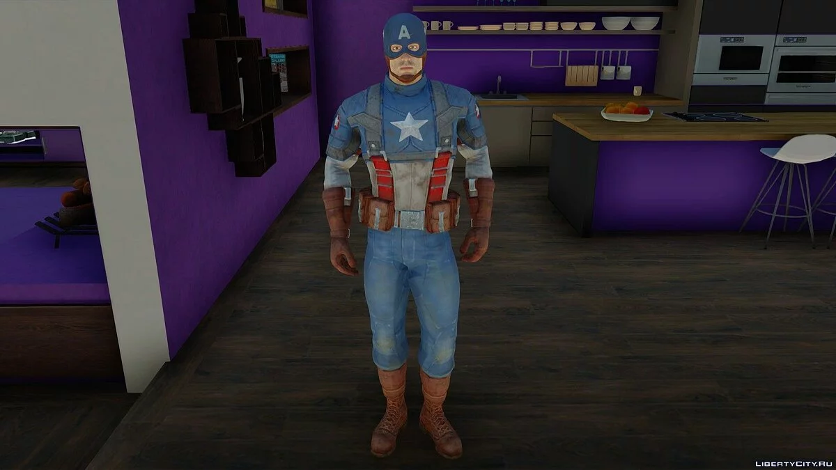 Капитан Америка: Первый мститель / GTA San Andreas