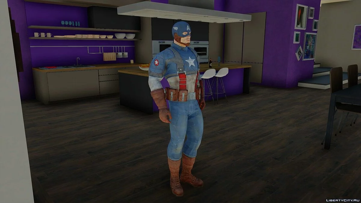 Капитан Америка: Первый мститель / GTA San Andreas