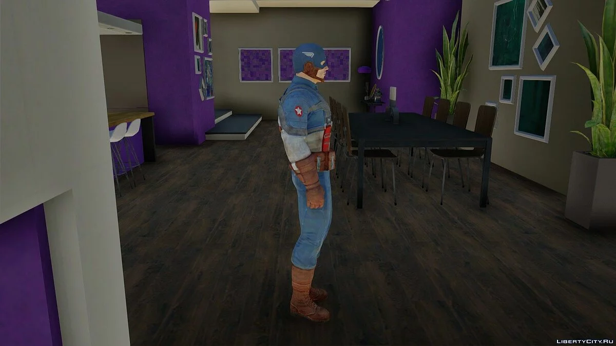 Капитан Америка: Первый мститель / GTA San Andreas