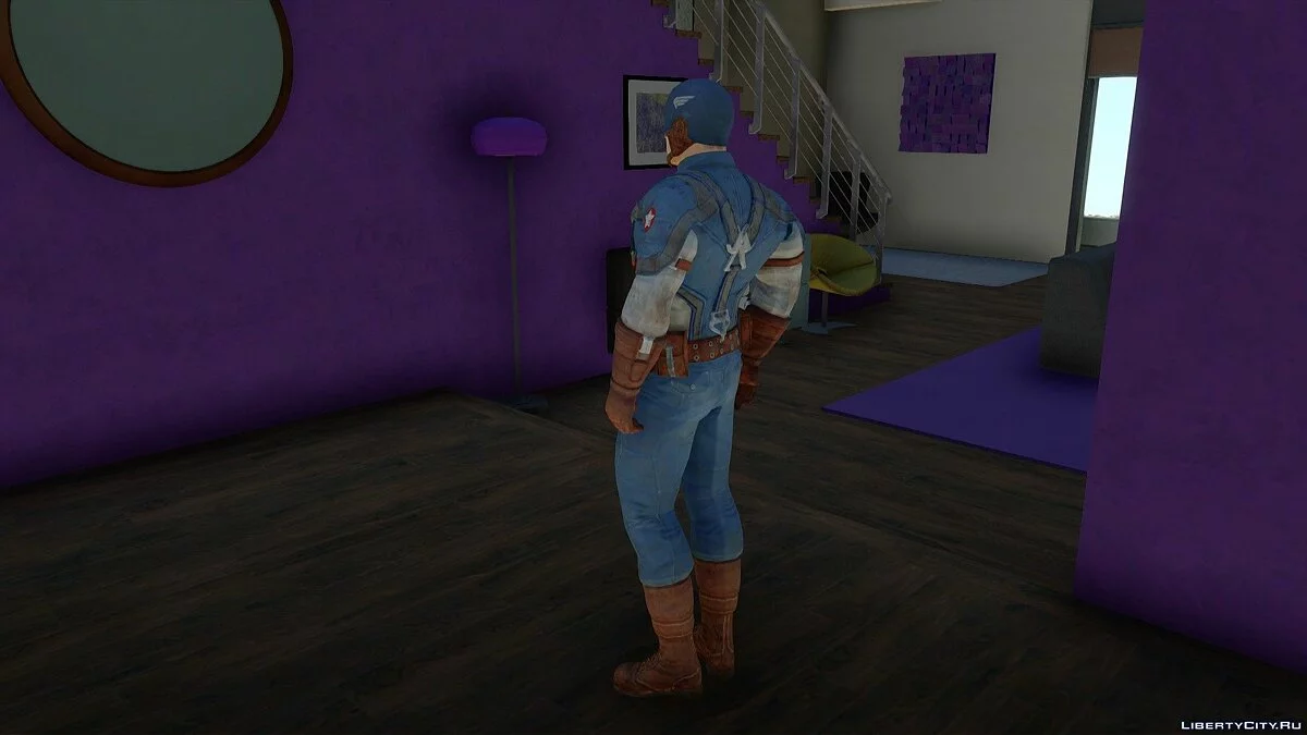 Капитан Америка: Первый мститель / GTA San Andreas