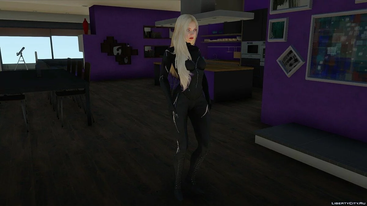 Хелена Дуглас в костюме Женщины-кошки / GTA San Andreas