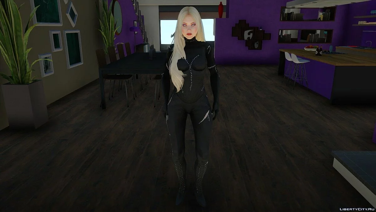 Хелена Дуглас в костюме Женщины-кошки / GTA San Andreas
