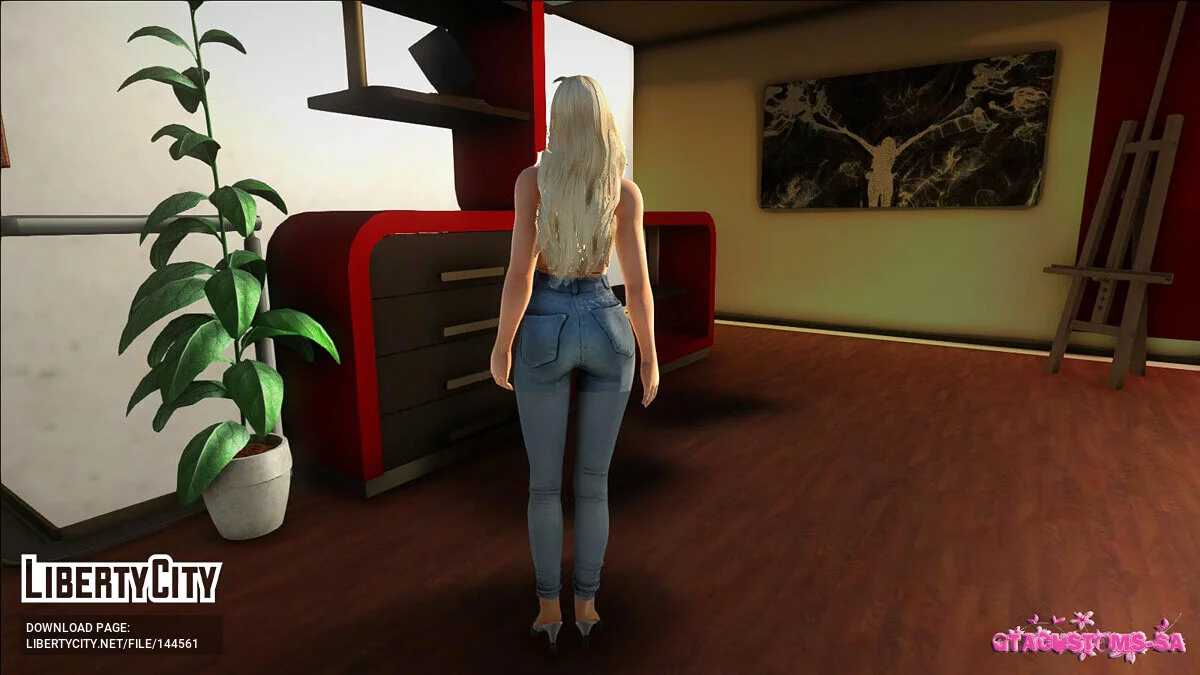 Хелена Дуглас в повседневной одежде v31 / GTA San Andreas